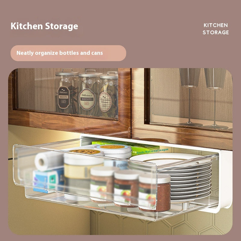 Hidden Paste Drawer Under Table Office Organizing