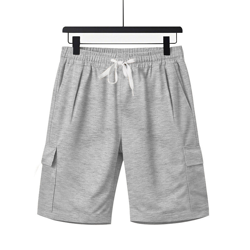Men's Straight Leg Polyester Shorts In Multiple Colors