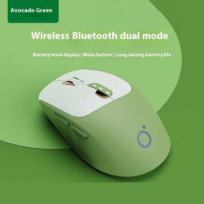 Mute Wireless Bluetooth Mouse – Quiet & Efficient for Office Use