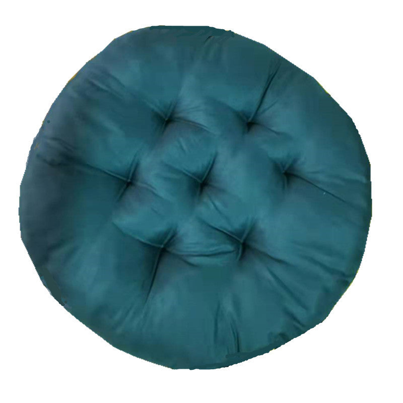 Brushed Thickened Solid Color Polyester Dining and Office Chair Cushion