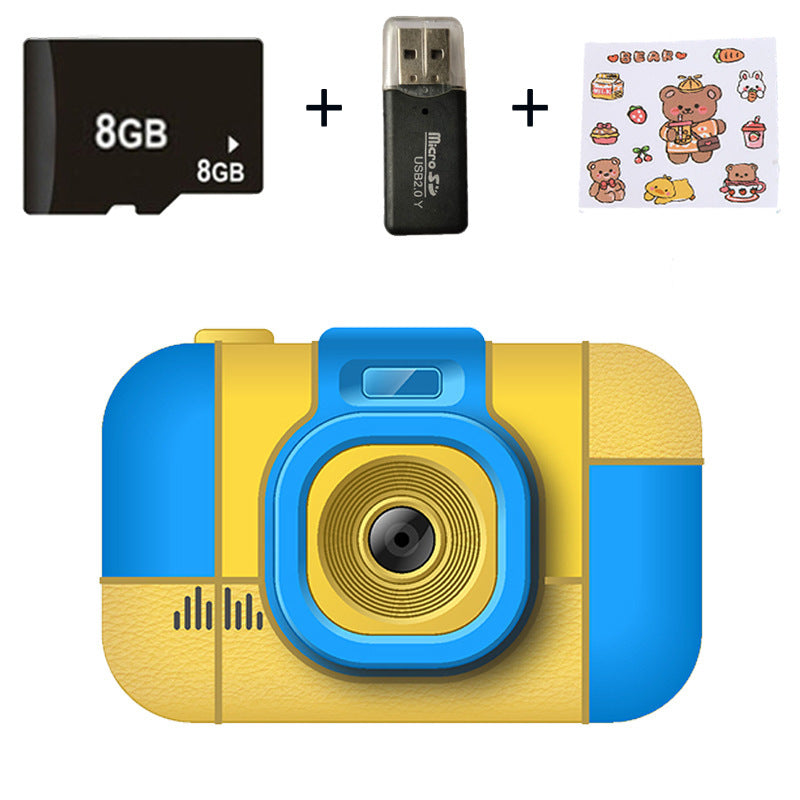 Cross-Border L1 Kids Digital Camera – Mini 2.4" Screen, Dual Lens Front & Rear, 20MP HD Children’s Gift Camera
