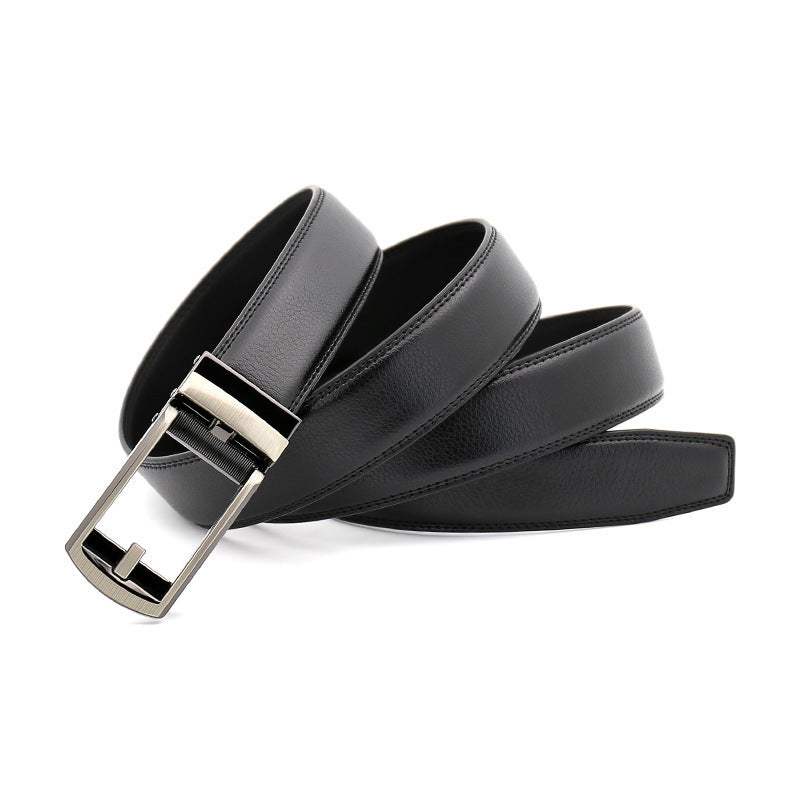 Men's Cowhide Leather Pant Belt