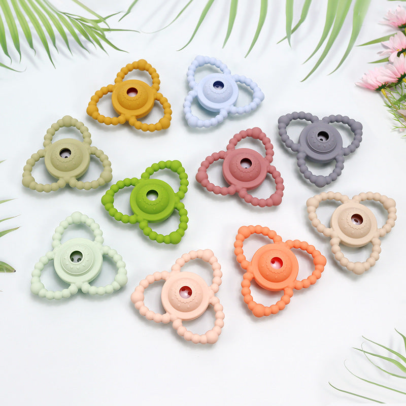 Baby's Hand Bell Food Grade Silicone Gum