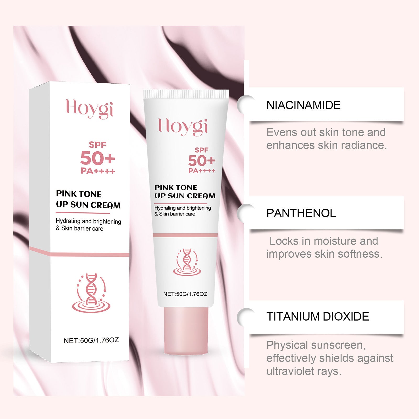 Double Effect Protection Moisturizing Facial Body Skin High Temperature Protection Isolation
