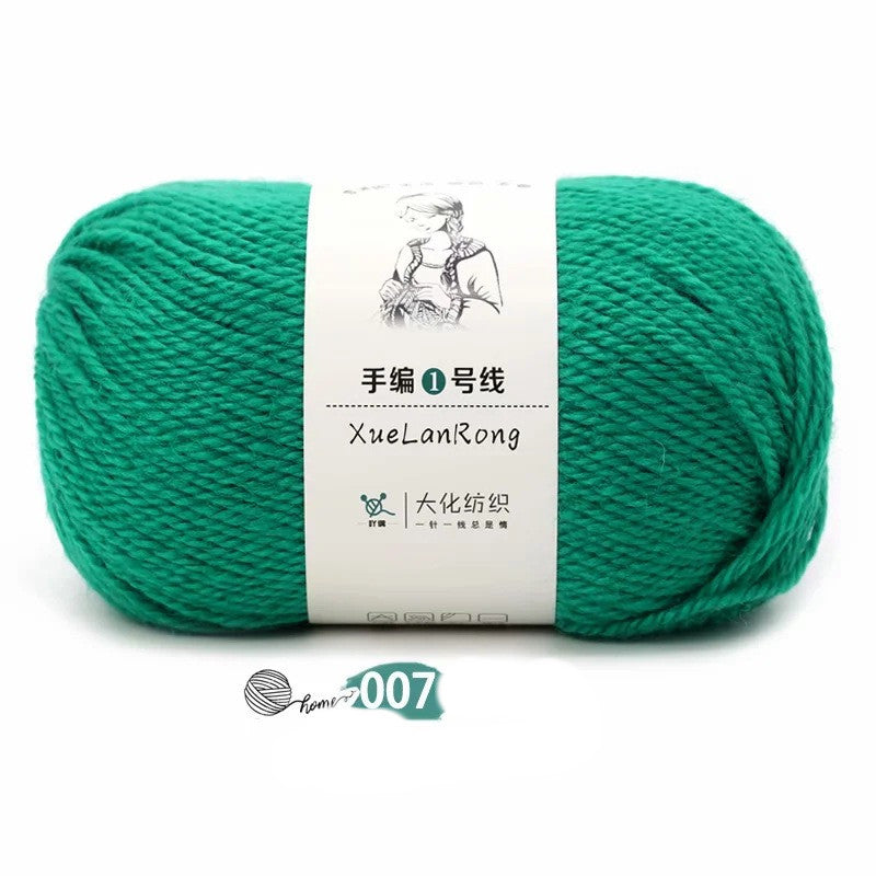 Hand-Knitted Scarf Yarn Ball, 4-Strand Coarse Australian Wool – DIY Knitting, Crochet, and Craft Projects
