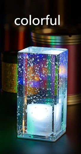 Bar Table Lamp LED Rechargeable Bar Table Lamp Night Light Clear Bar Table Lamp