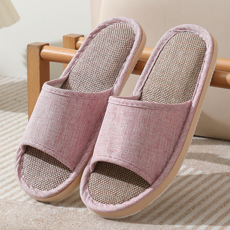 Women's Cotton And Linen Slippers