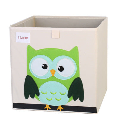 Children’s Fabric Folding Toy Storage Box – Collapsible Organizer