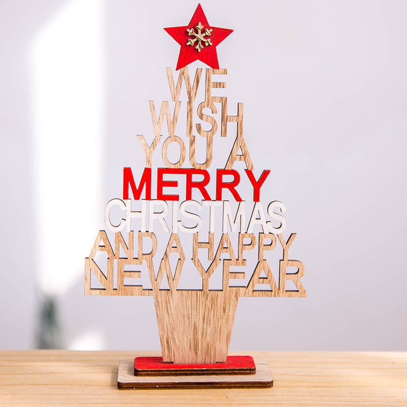 Mini Christmas Ornaments Scene Window Decoration