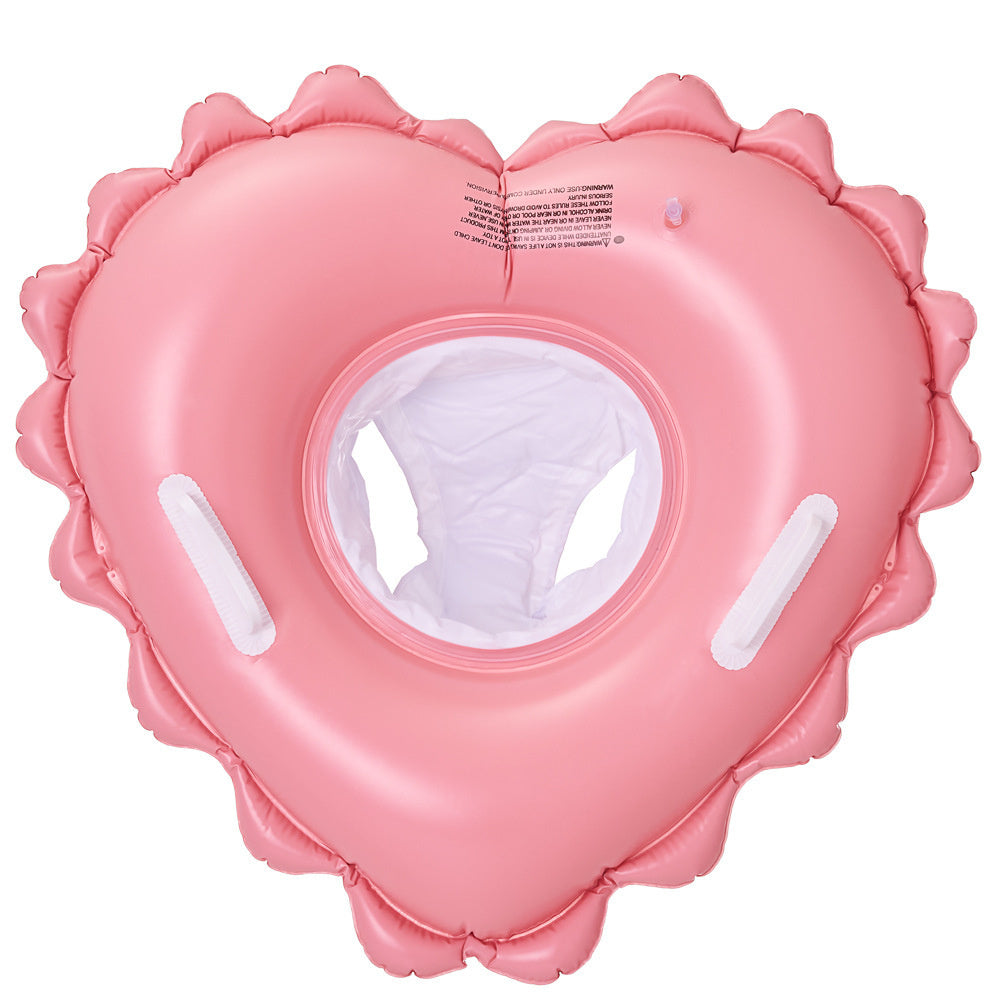 Love Children's Swimming Ring With Handle Sequins