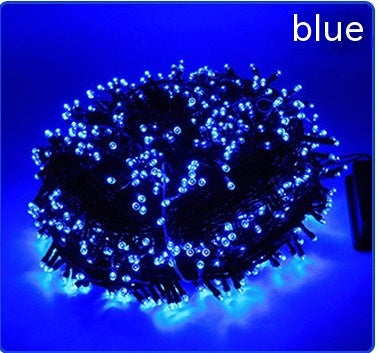 Solar Powered String Lights Outdoor Waterproof LED with 8 Lighting Modes
