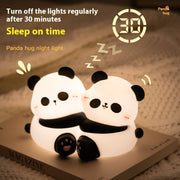 Panda Hug Small Night Lamp LED Desktop Decoration Night Light