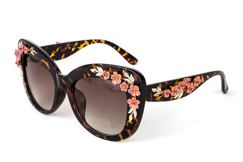 Women's Floral Sunglasses