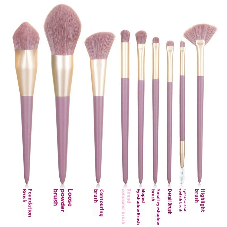 Makeup Brush Kit – Soft Hair Eyeshadow & Powder Brushes Beauty Tools