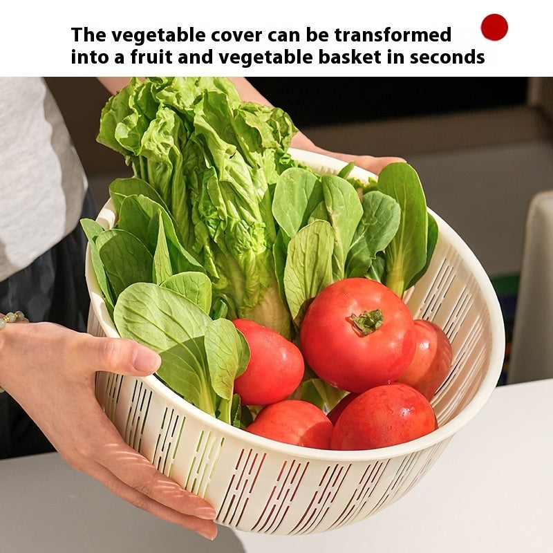 Foldable Vegetable & Food Table Dust Cover – Meal Protection for Kitchen & Dining