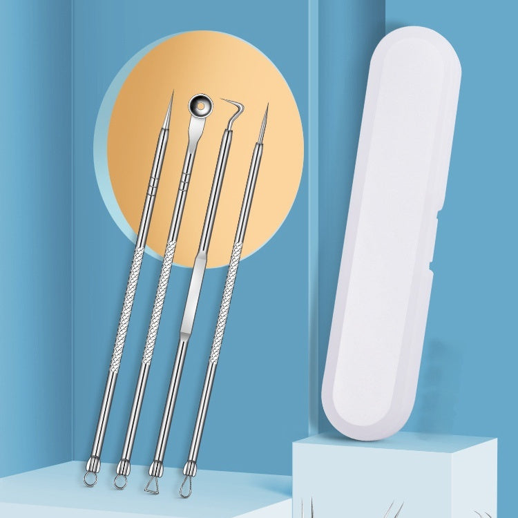 8-Piece Acne Removal Kit – Pimple Extractor & Beauty Tools Set