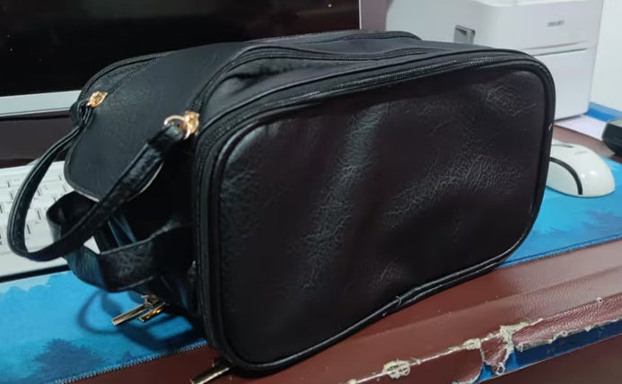PU Storage Bag – Ultra-Light Expandable and Storable Handbag with Polyester Lining