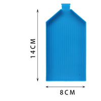 Blue buckle plate