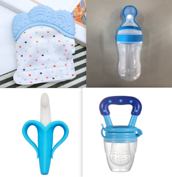 Baby Spoon Bottle Feeder – Soft Silicone Food Dispensing Spoon