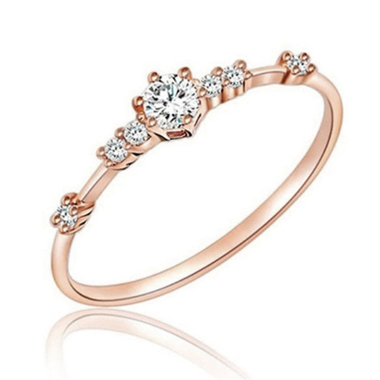 Exquisite Women's Engagement Diamond Ring Jewelry