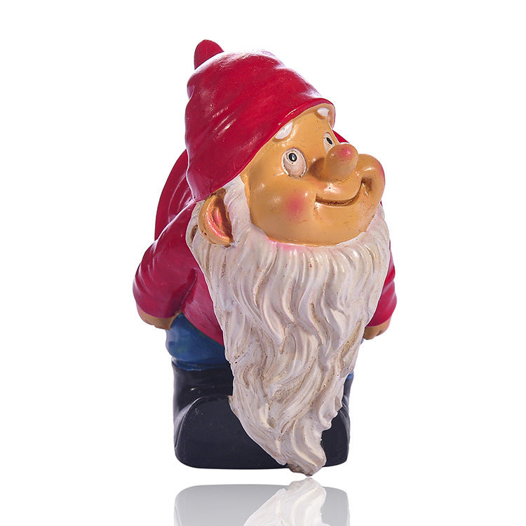Garden Dwarf Resin Carving Ornament