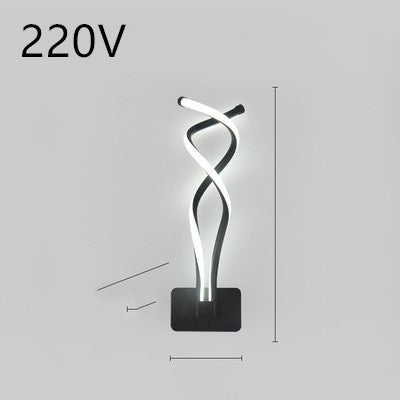 Silicone Shade LED Bedside Wall Lamp Button Switch