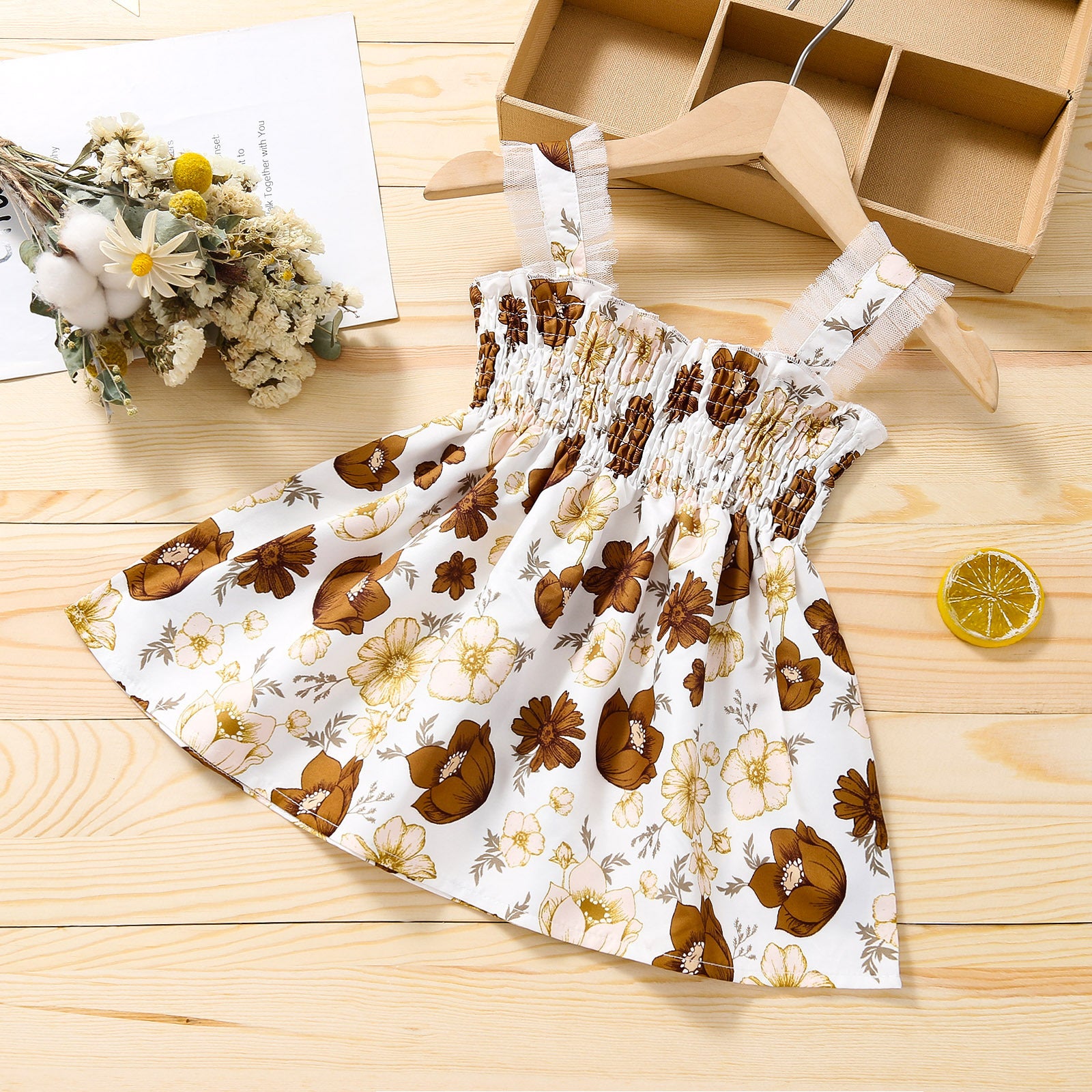 Girls Fashion Personality Patchwork Mesh Dress