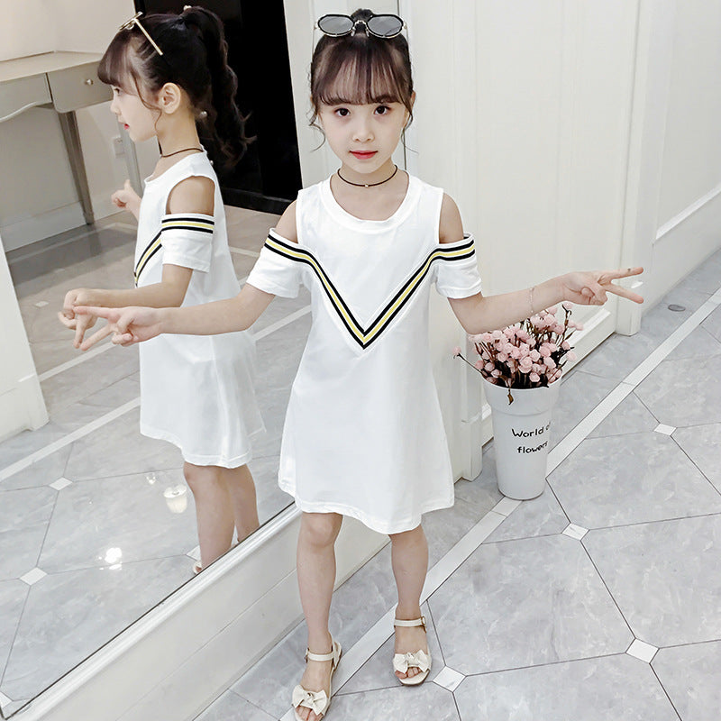 Summer Super Western Style Net Red Children's Skirt Summer Little Girl Princess Dress