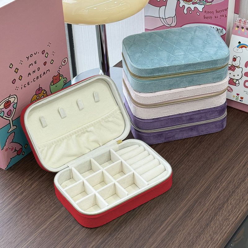 Simple Fashion Personality Portable Jewelry Box