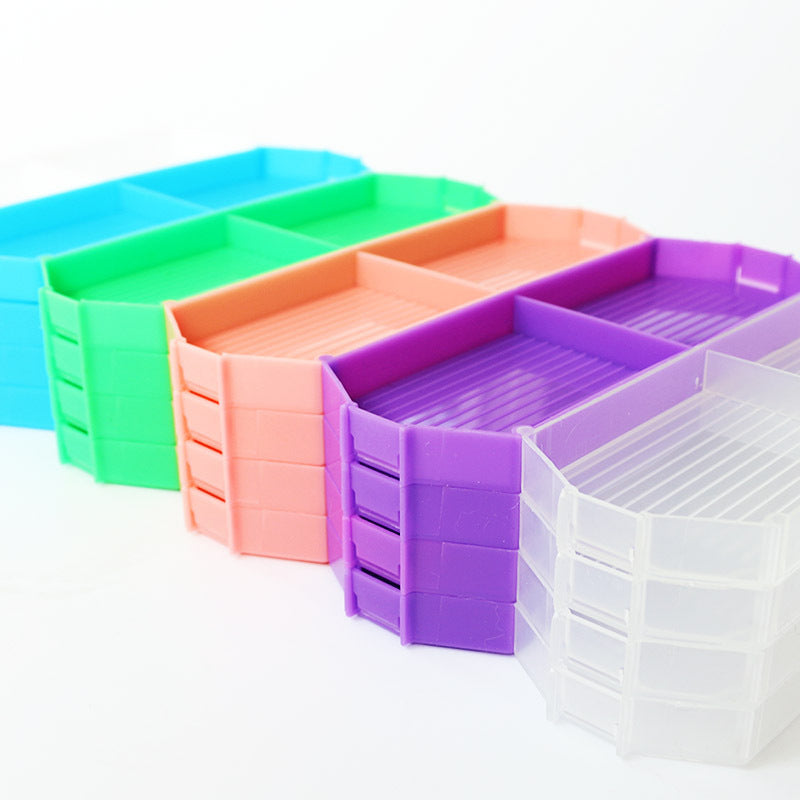 Diamond Painting Folding Tool Box – Square & Round Diamond Storage Case