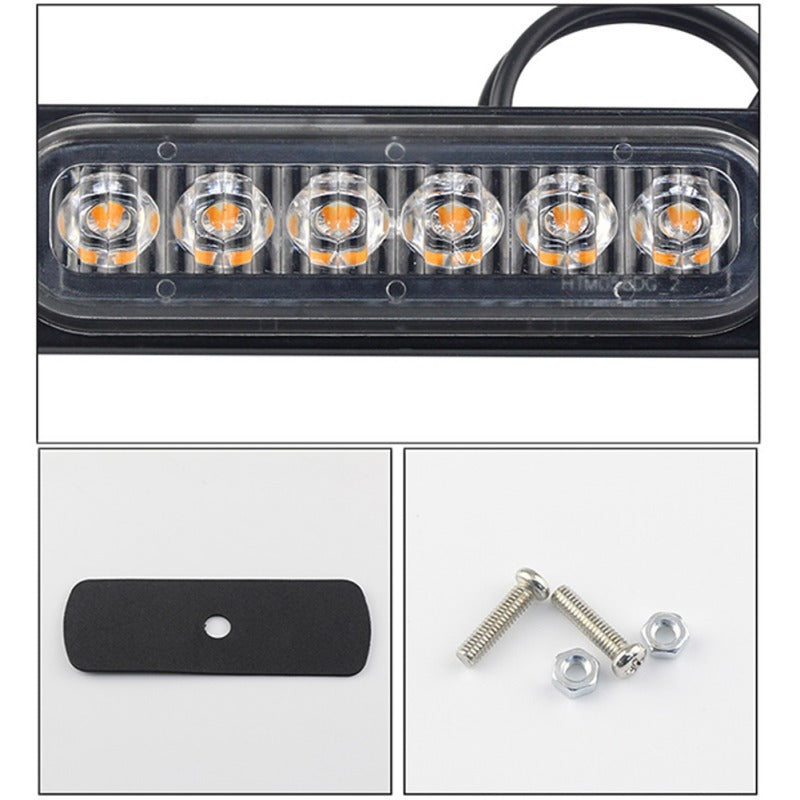 Flashing Side Warning Light for Pickup Trucks, Anti-Collision Safety Lamp