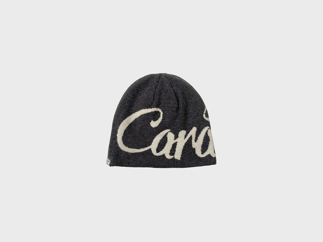 American Street Letter Jacquard Double-sided Wear Knitted Hat