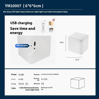 6cm Cube Rechargeable