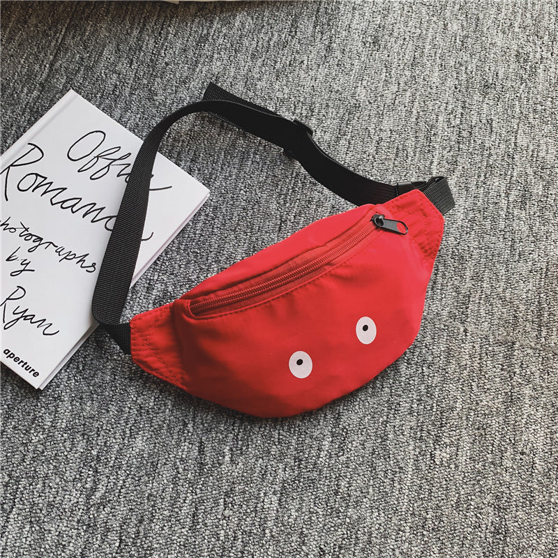 Children’s Single-Shoulder Waist Bag – Fun Patterned Kids’ Sling Bag