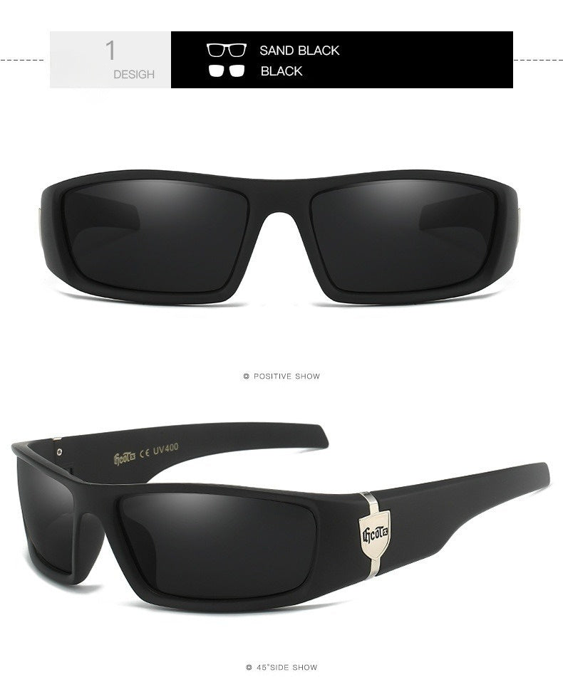 Bandit Style Hip Hop West Coast Polarized Sunglasses