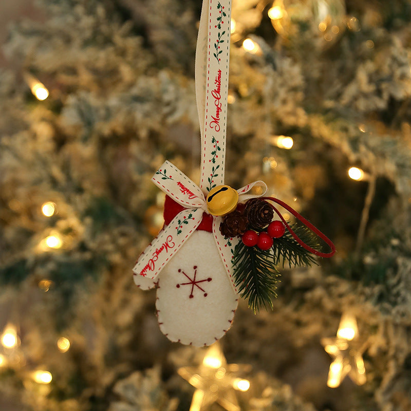 Christmas Gift Wool Felt Christmas Tree Pendant