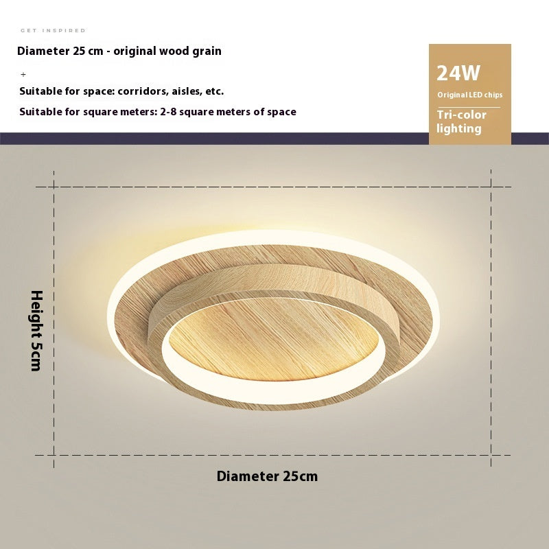 Led Hallway Light Entrance Foyer Nordic Simple Corridor Aisle Light Ceiling Luminaire Surface Mounted Luminaire