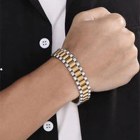 22cm Gold Watchband Bracelet