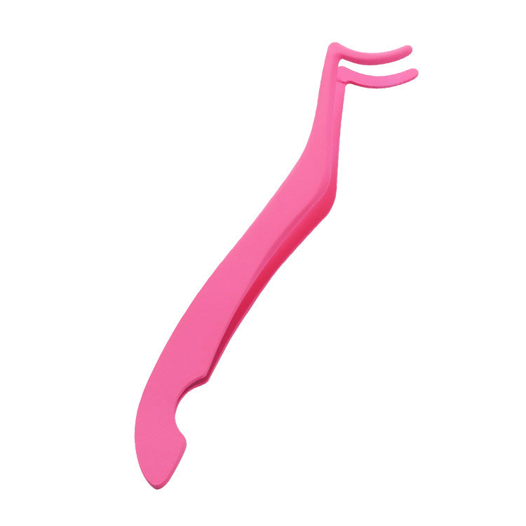 Haima Clip Eyelash Curler with Stainless Steel Tweezers Beauty Tool