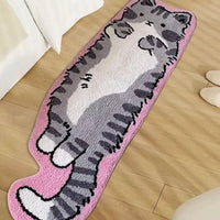 Pink Gray Meow