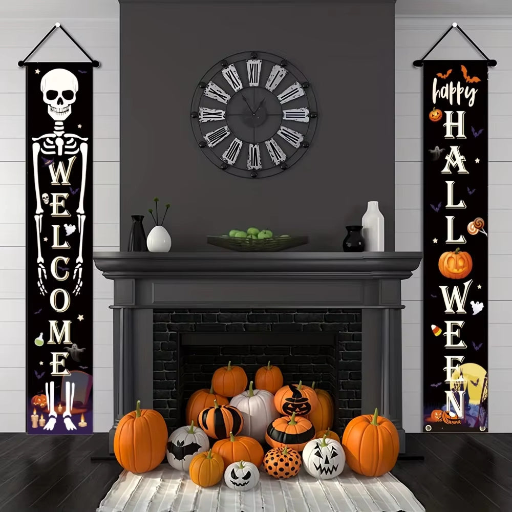 Halloween Party Festival Couplet Background Banner