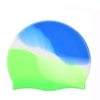Blue white green gradient