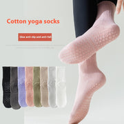 Women’s Non-Slip Yoga Socks Tube Fitness Dance Pilates Sports