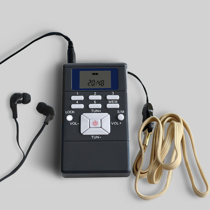 Portable Mini Radio Player Performance Conference FM