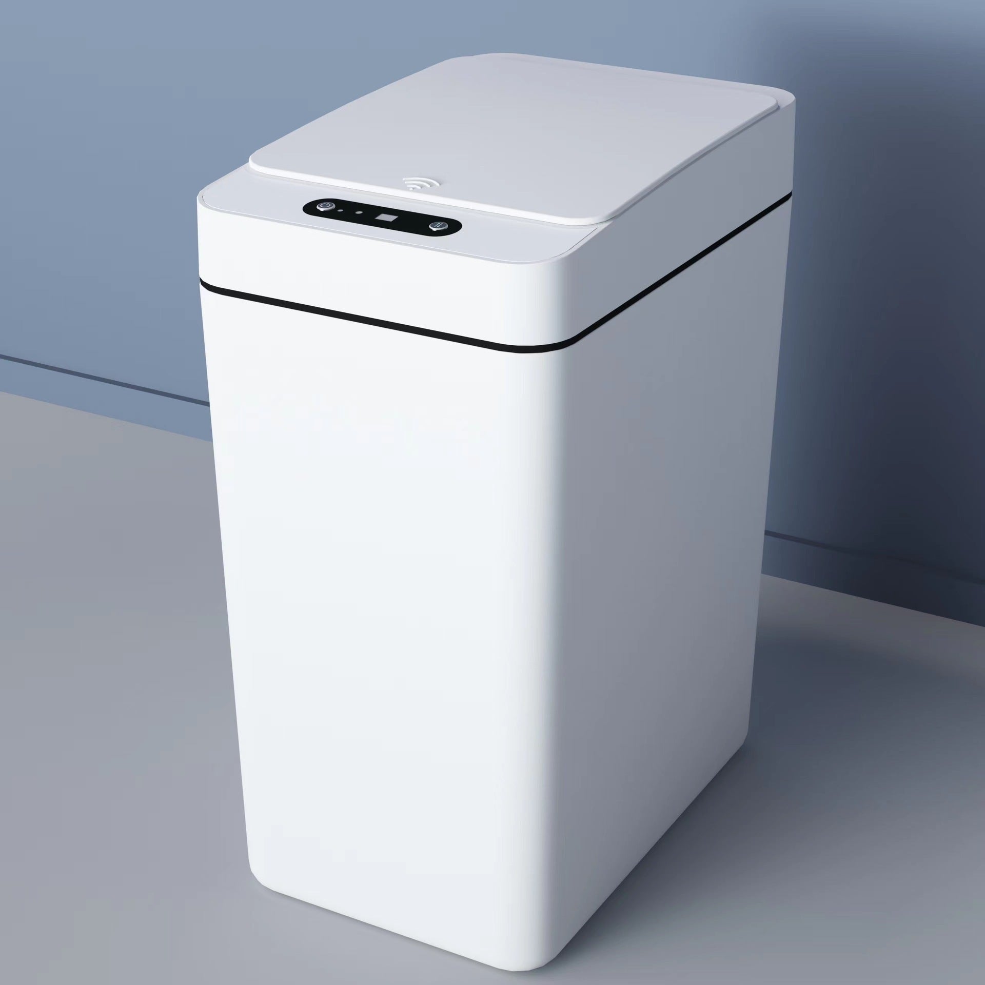 Intelligent Induction Kitchen Living Room Large Capacity Automatic Trash Can