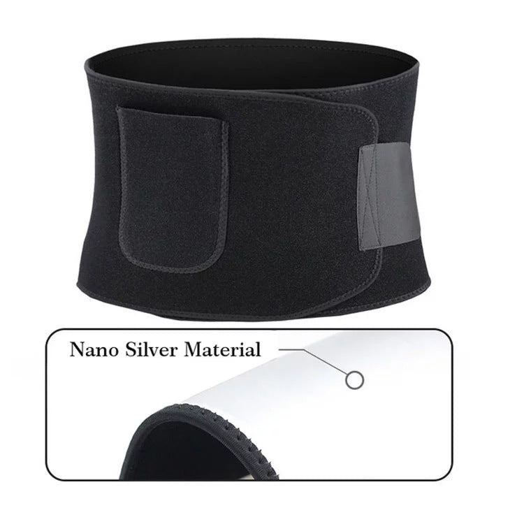 Adjustable Sports Waist Support Belt – Fitness Back Brace for Training and Injury Prevention