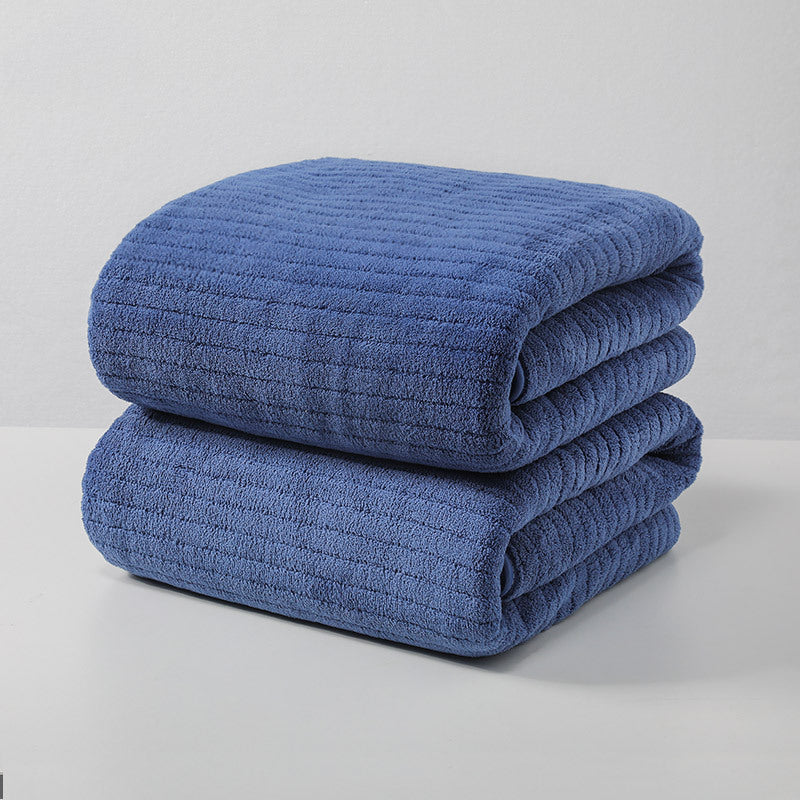 Plus Size Thickened Absorbent Soft Quick-drying Towel Coral Fleece Bath Towel
