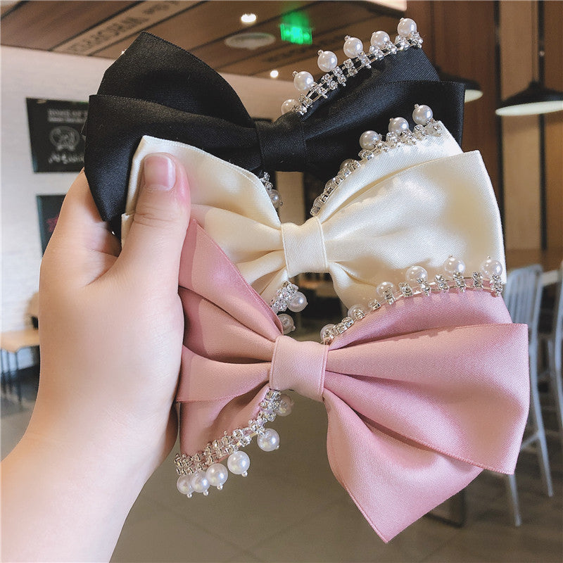 Hairpin Super Fairy Temperament Girl Side Clip Spring Hairpin Hair Accessories