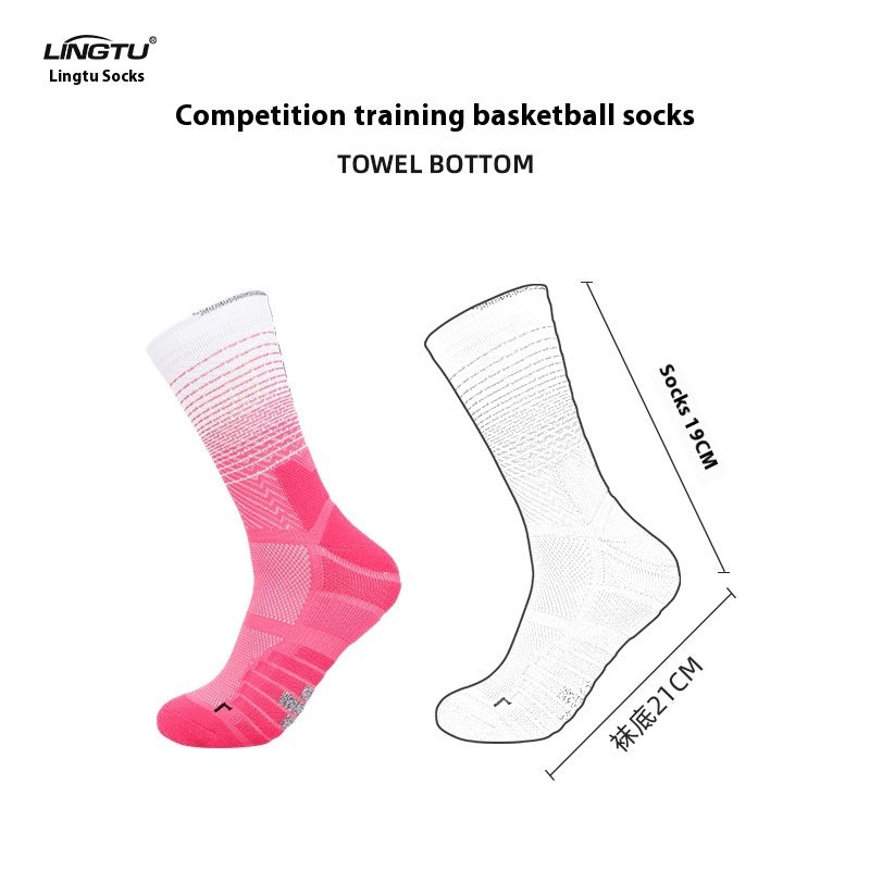 Professional Men's Cycling & Running Sports Socks