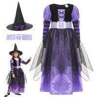 Purple Witch Without Broom